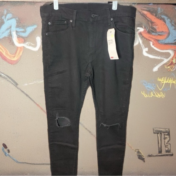 Authentic Levi Strauss & Co Ripped 510 Jeans (NWT) - Picture 2 of 11